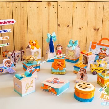 Kit Personalizados de Luxo Volta ao Mundo
