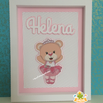 Chalkboard de Papel - Bailarina
