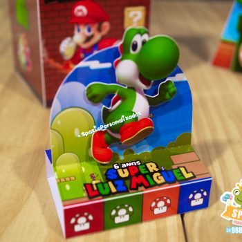 Bis Duplo Papelaria Festa Tema Game Super Mario
