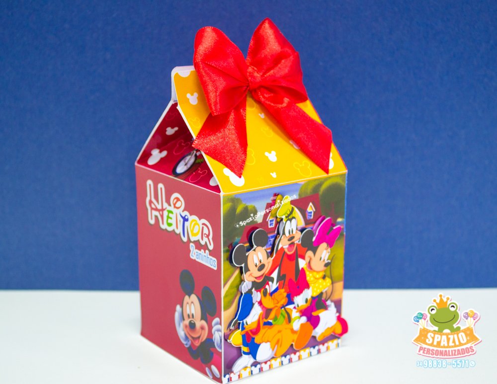 Caixa Milk - Turma do Mickey 02