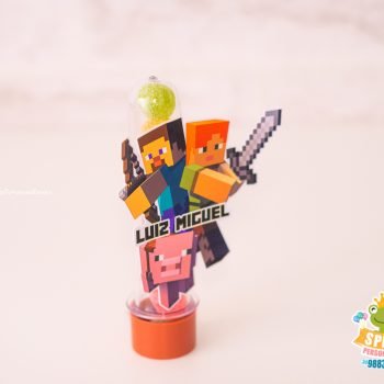 Papelaria Festa Infantil Minecraft Tubete