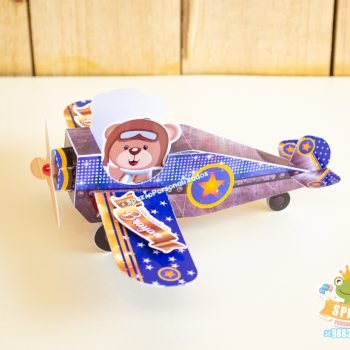 Papercraft Avião 3D Viagem
