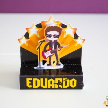 Bis Duplo Personalizados tema Rock