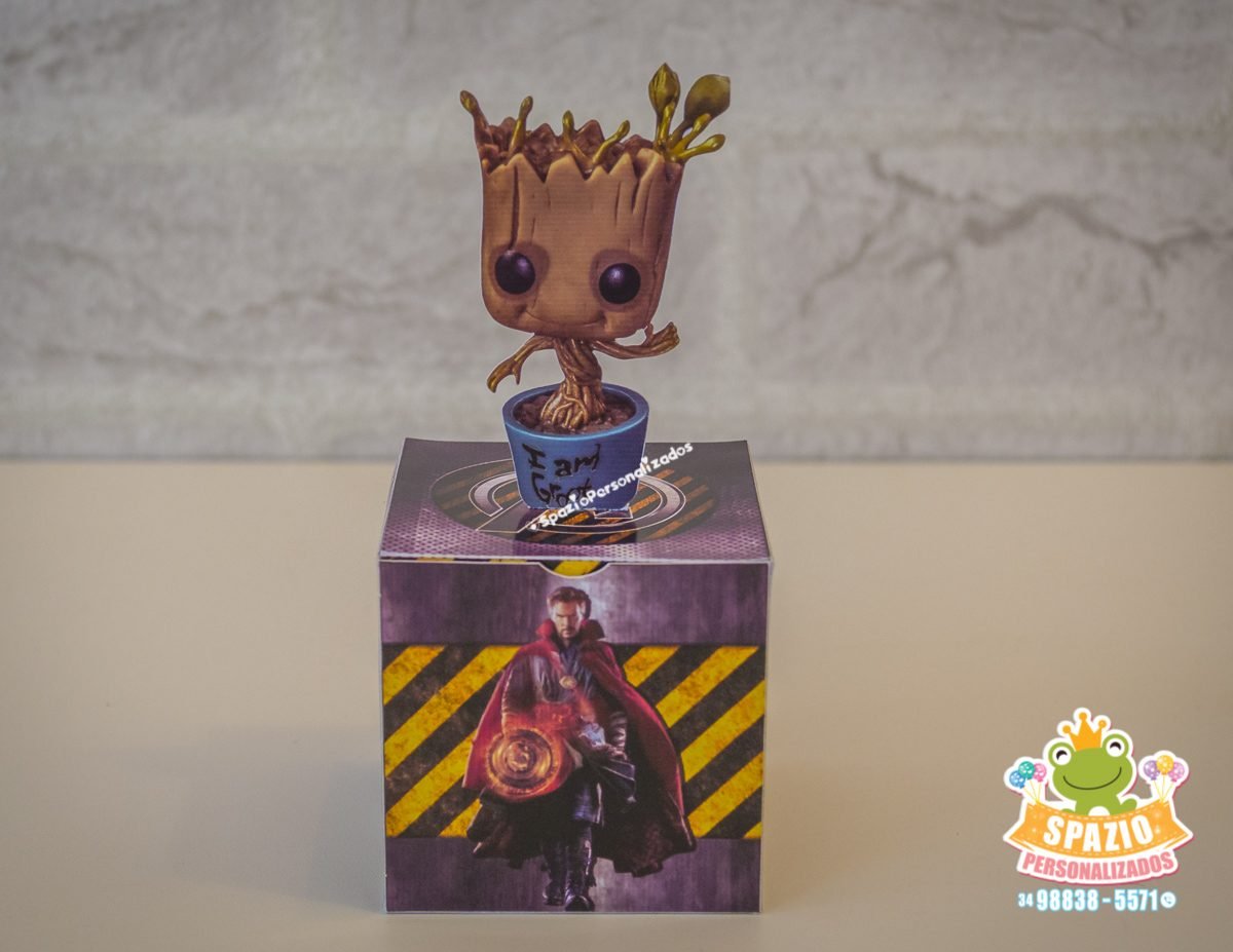 Grot Personalizados Tema Vingadores