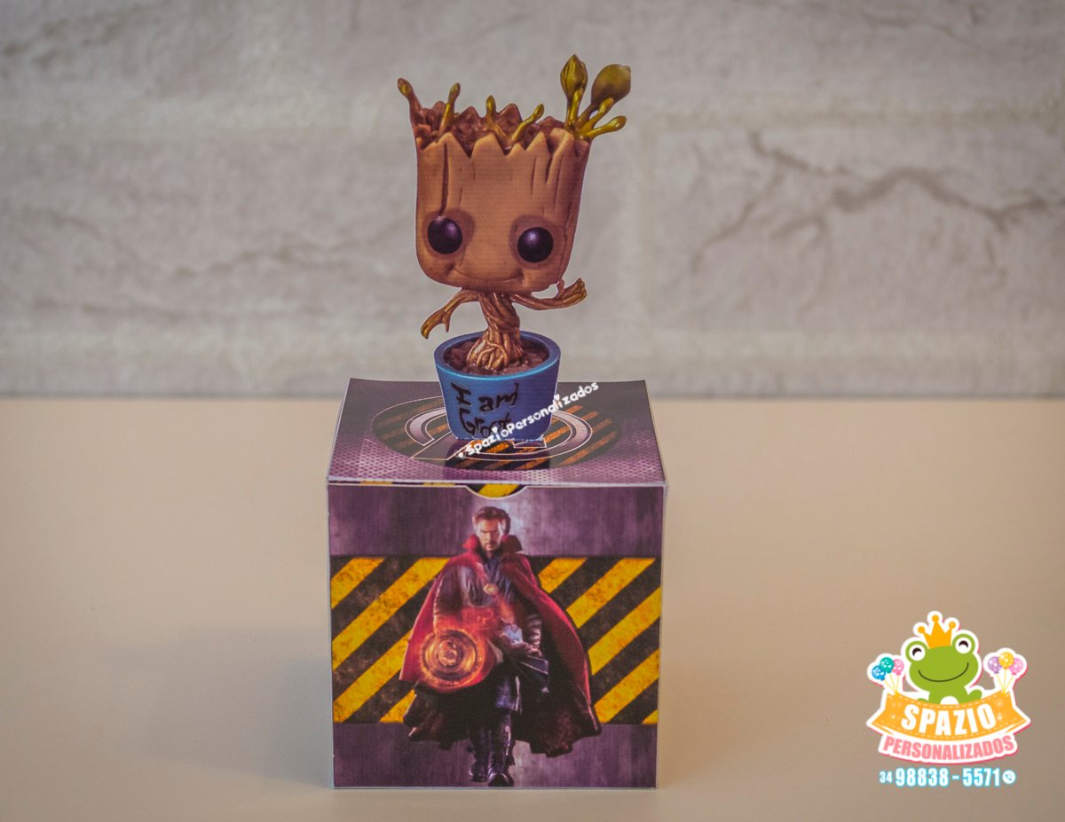 Grot Personalizados Tema Vingadores