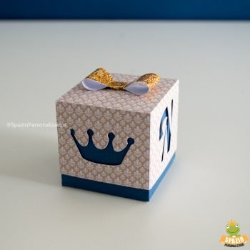 Papelaria da Festa - Ursinho Príncipe - Cubo