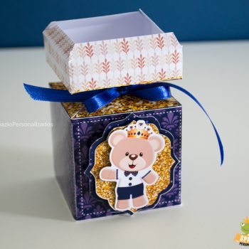 Papelaria da Festa - Ursinho Príncipe - Bala Meia