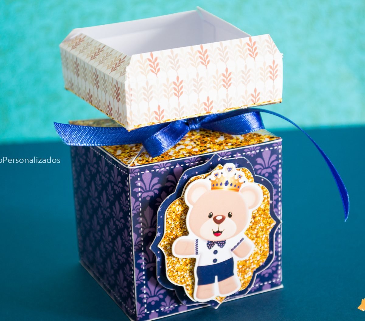 Papelaria da Festa - Ursinho Príncipe - Meia Bala
