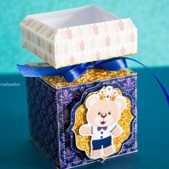 Papelaria da Festa - Ursinho Príncipe - Meia Bala