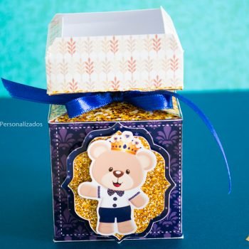 Papelaria da Festa - Ursinho Príncipe - Meia Bala