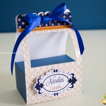 Papelaria da Festa - Ursinho Príncipe - cx Pirulito Duplo