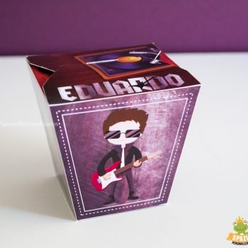 Personalizados tema Rock Cute