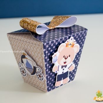 Papelaria da Festa - Ursinho Príncipe - caixa Sushi