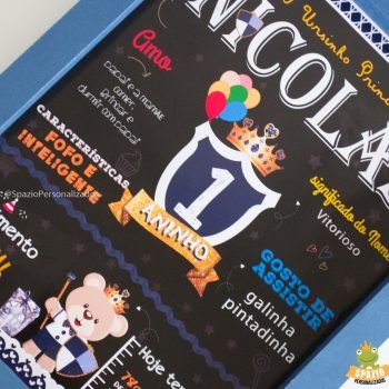 Papelaria da Festa - Ursinho Príncipe - Chalk Reinado