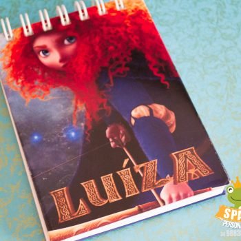 Bloco Lembrancinha Personalizada - Scrap Filme Valente