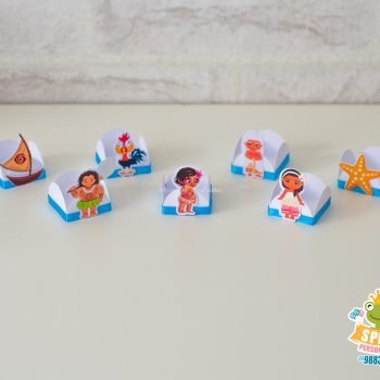 forminhas tema Moana