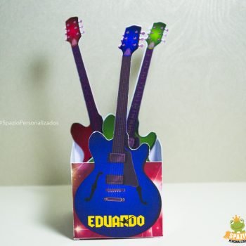 Guitarra Personalizados tema Rock